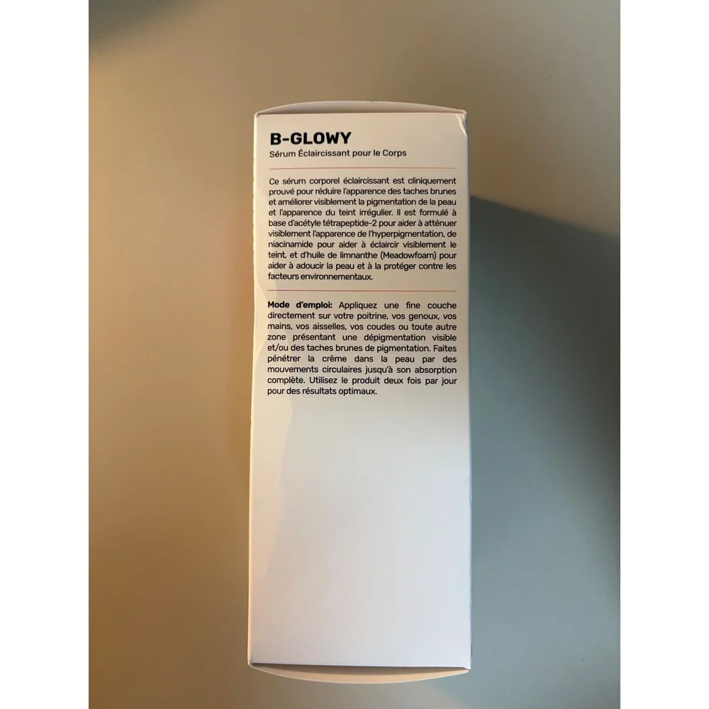 Maelys B-GLOWY Brightening Body Serum 100ml Niacinamide Dark Spot Treatment